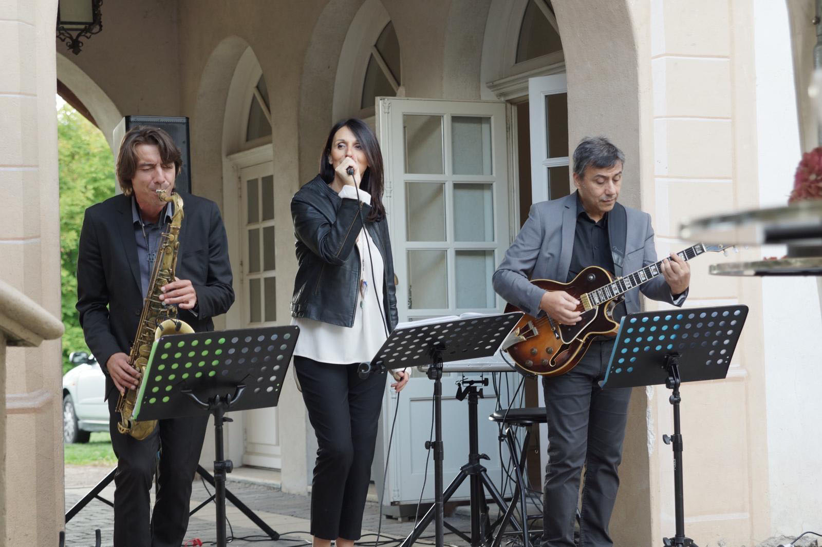 Groupe de Jazz pour mariage à Lyon, musiciens en concert